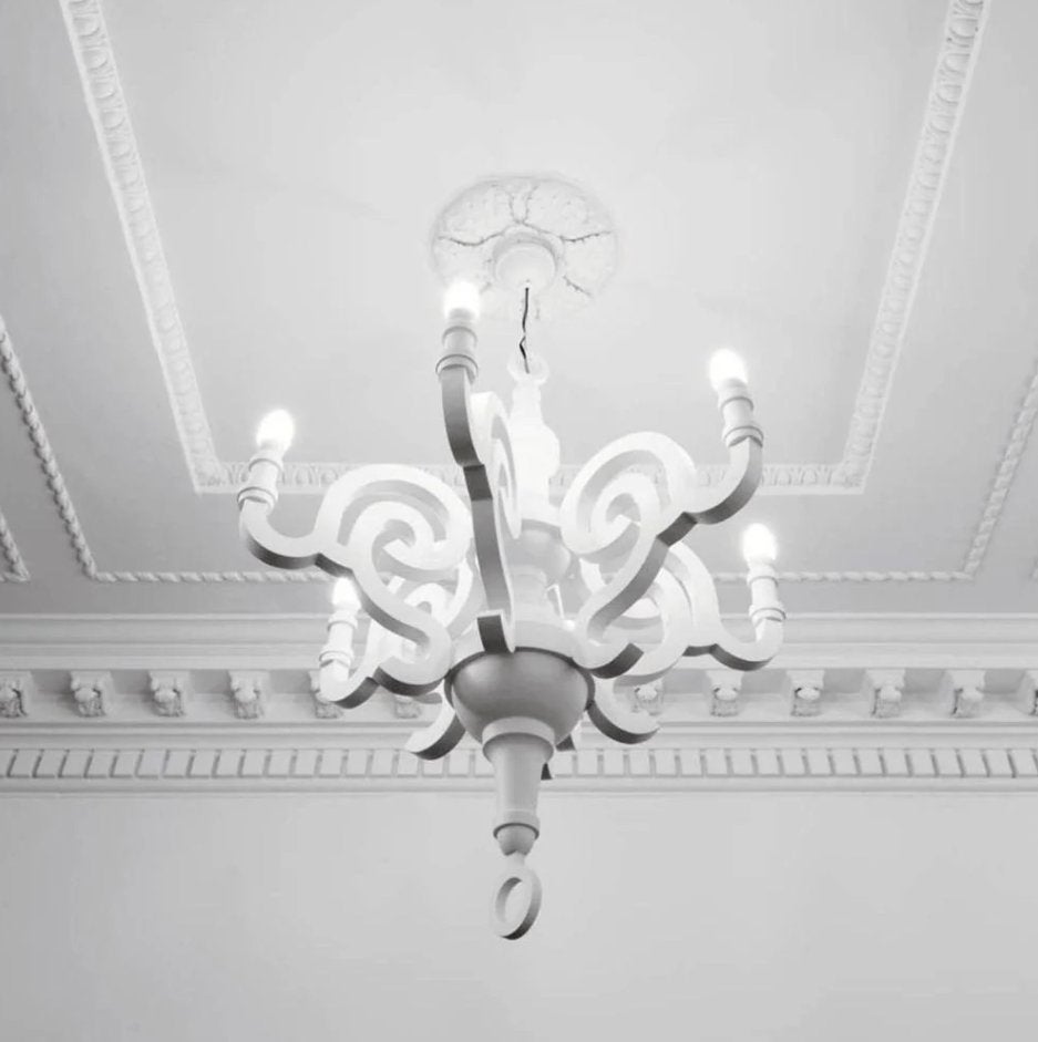 MOOOI Paper Chandelier XL - Hanglamp (2 stuks), Huis en Inrichting, Ophalen, Gebruikt, Overige materialen