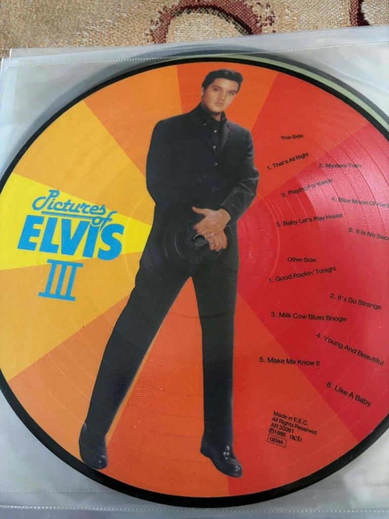 Elvis Picture disc lp,Pictures of Elvis III.slechts 10 euro., Ophalen of Verzenden, Rock-'n-Roll, 12 inch, Picture disc