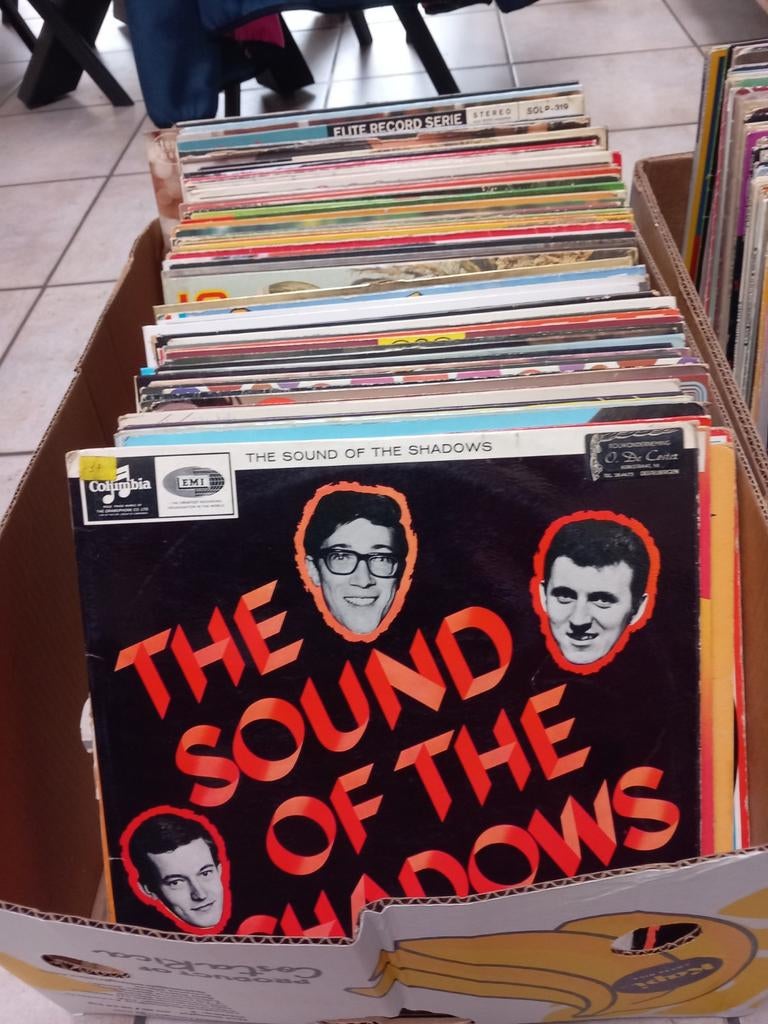 Lot van 500 lp's, Cd's en Dvd's, Ophalen