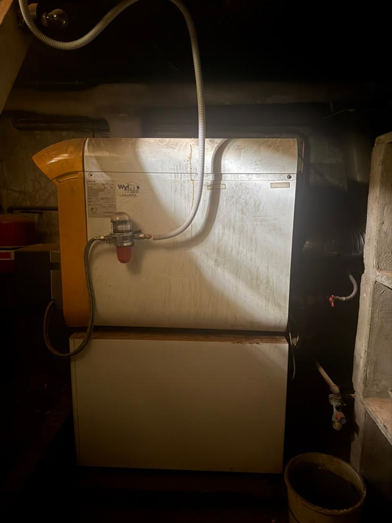 Brander mazout, Doe-het-zelf en Bouw, Verwarming en Radiatoren, Ophalen, Gebruikt