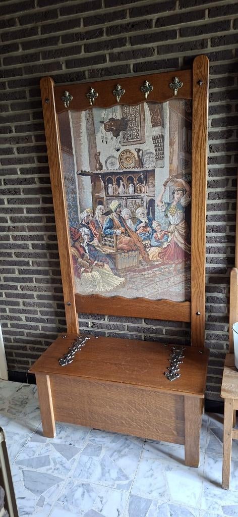 Kapstokmeubel, Maison & Meubles, Accessoires pour la Maison | Portemanteaux, Utilisé, 150 à 200 cm, Bois, Enlèvement