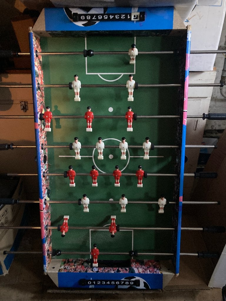 Le table baby-foot (a 4 jouers), Hobby & Loisirs créatifs, Enlèvement, Comme neuf