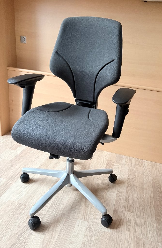 Chaise Giroflex 64, Ophalen, Gebruikt, Grijs, Bureaustoel