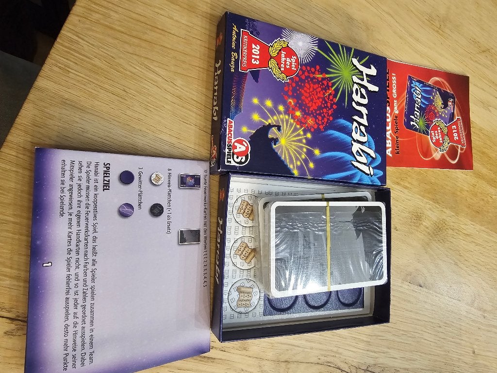 Hanabi, Een of twee spelers, Ophalen of Verzenden, Nieuw, Abacus spiele