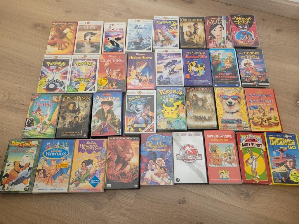 Lot videocassettes jeugd, Enlèvement
