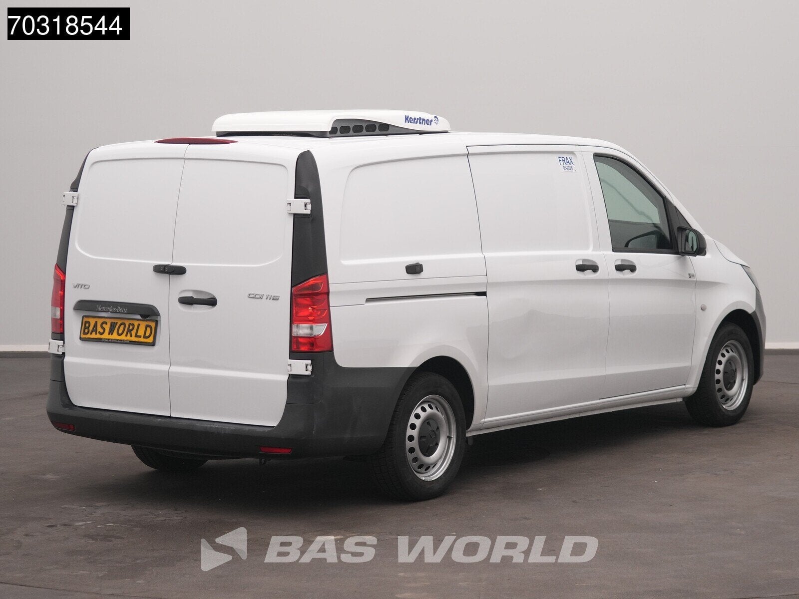 Mercedes Vito 116 Automaat Kerstner Koelwagen L2H1 Airco Cru, Auto's, Bestelwagens en Lichte vracht, Automaat, Stof, Gebruikt
