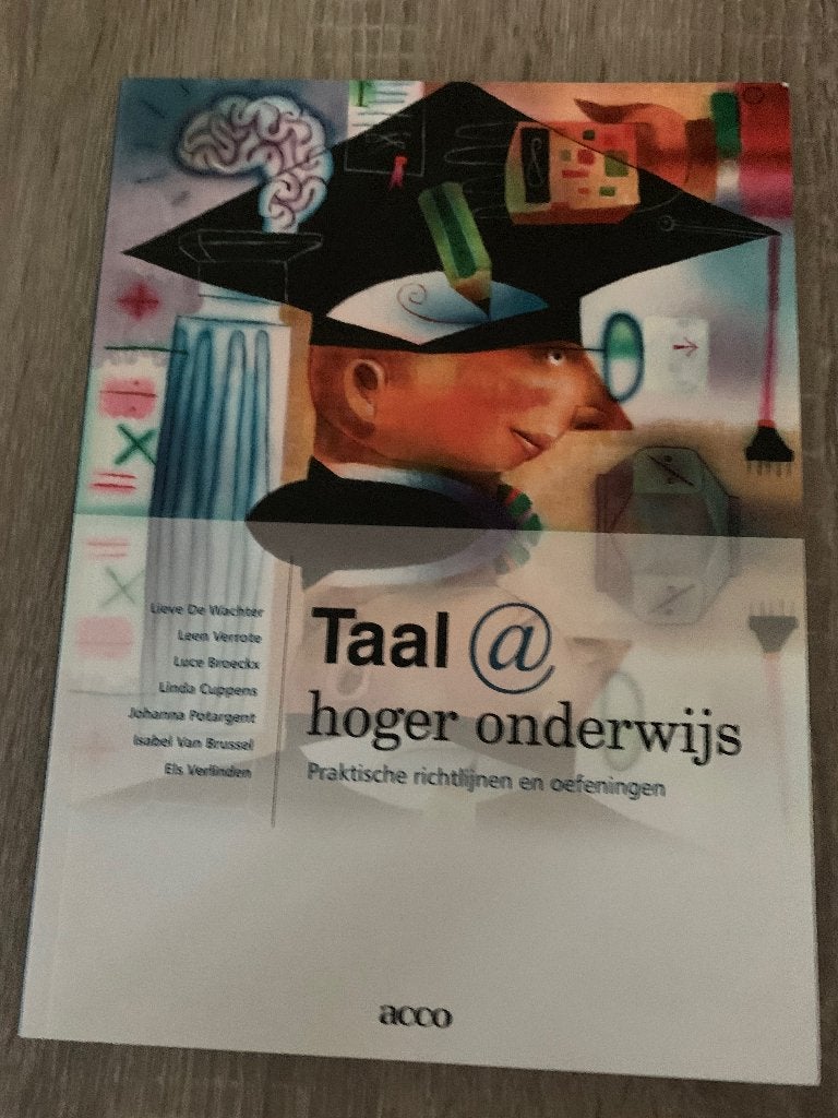 Taal@ hoger onderwijs, Ophalen, Zo goed als nieuw, Hoger Onderwijs, Acco