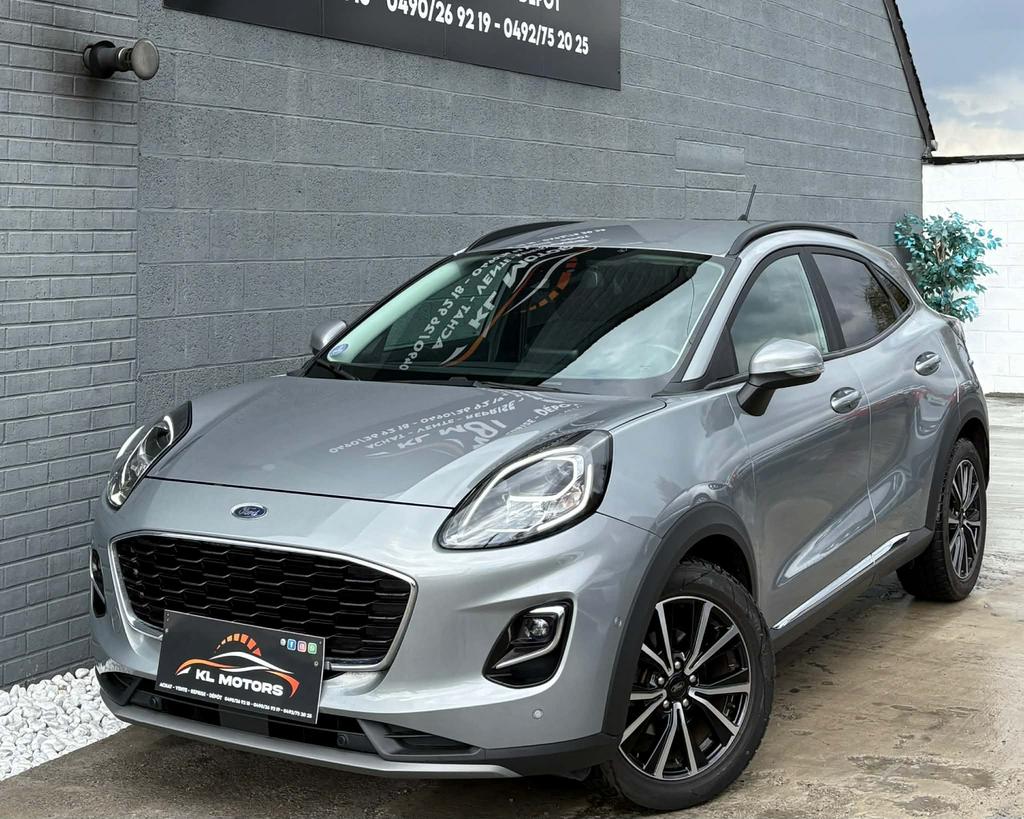 FORD PUMA TITANIUM 1.0 HYBRIDE ESSENCE 84 000KM 2022 EURO 6D, Auto's, Ford, Voorwielaandrijving, Stof, Puma, Bedrijf