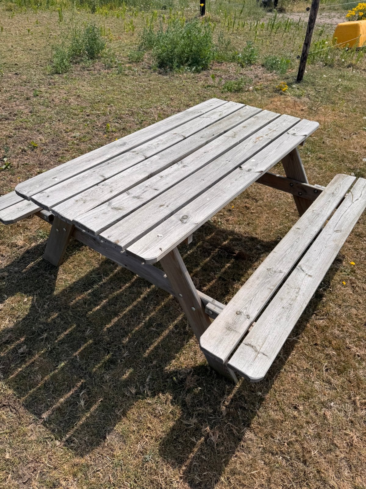 Picknick tafel, Enlèvement, Utilisé, Rectangulaire, Bois