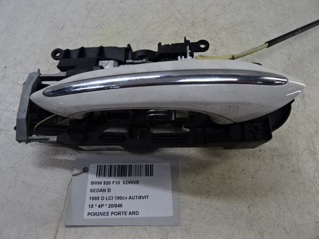 PORTIERGREEP BUITEN RECHTS ACHTER BMW 5 serie (F10), Gebruikt, Achter, BMW