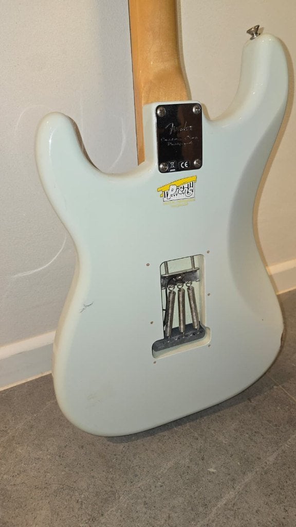Fender Classic Player ’60s Stratocaster Sonic Blue, Ophalen of Verzenden, Gebruikt, Solid body, Fender