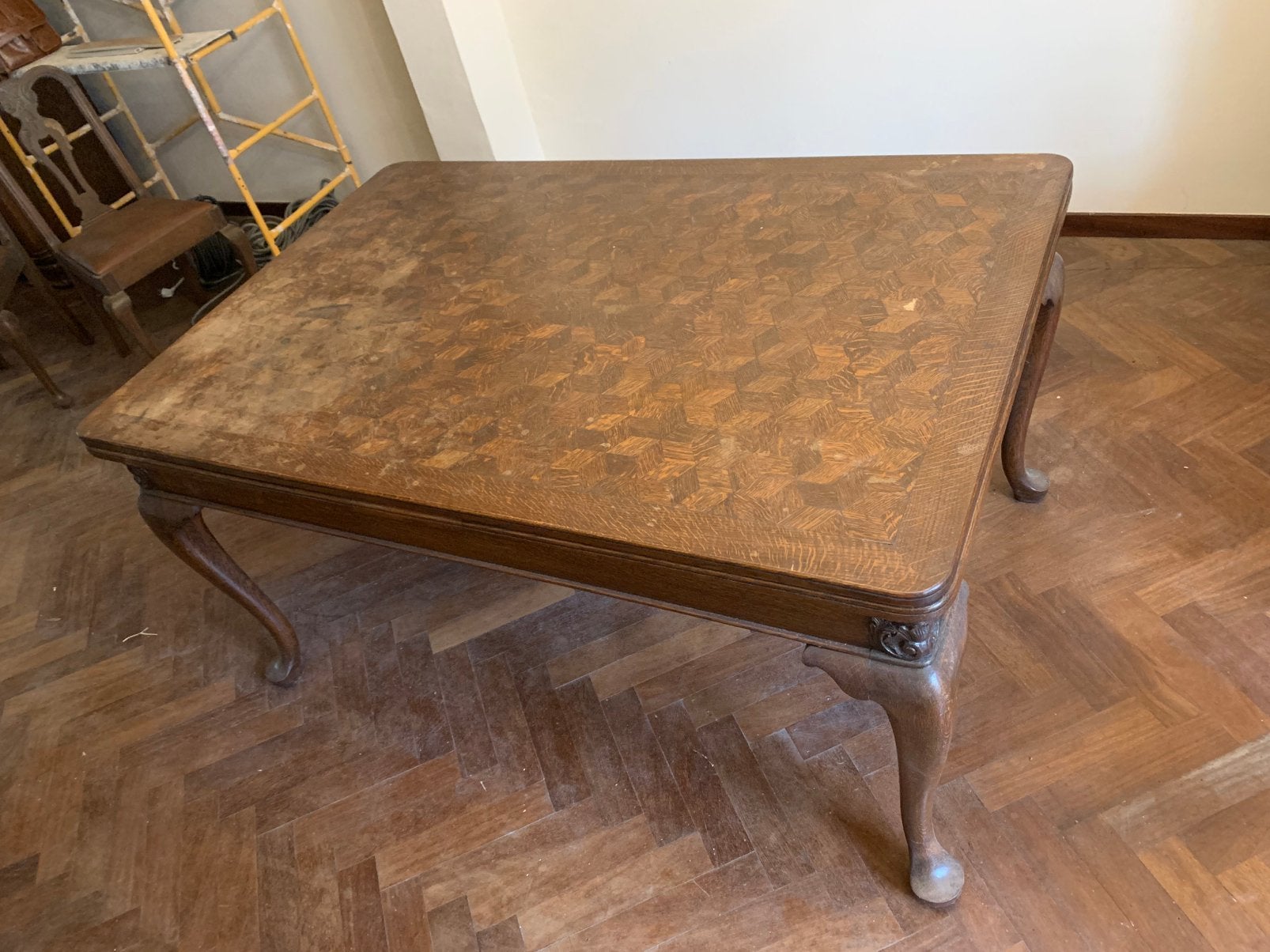 Table de salle à manger en chêne extensible, Enlèvement, Utilisé, 50 à 100 cm, Chêne