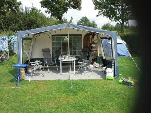 Tent sleurhut kamper caravan te huur, Ophalen