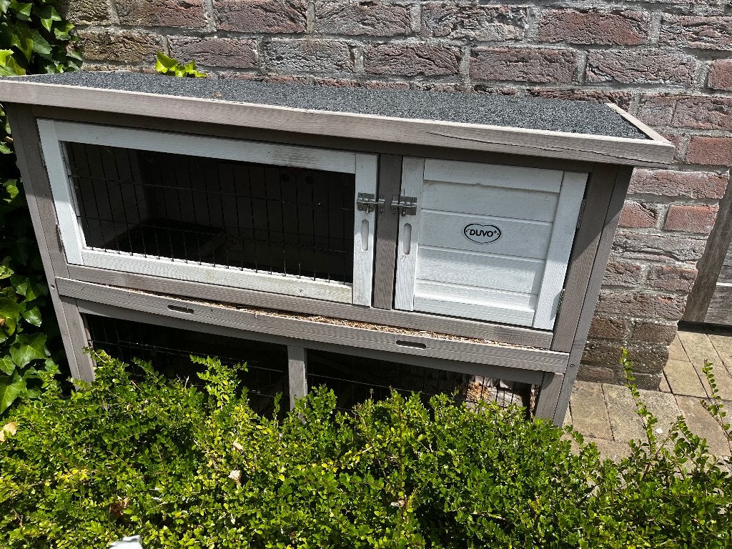 Hok voor knaagdieren (konijnen, cavia’s,…), Dieren en Toebehoren, Ophalen, Gebruikt, Hok, Konijn