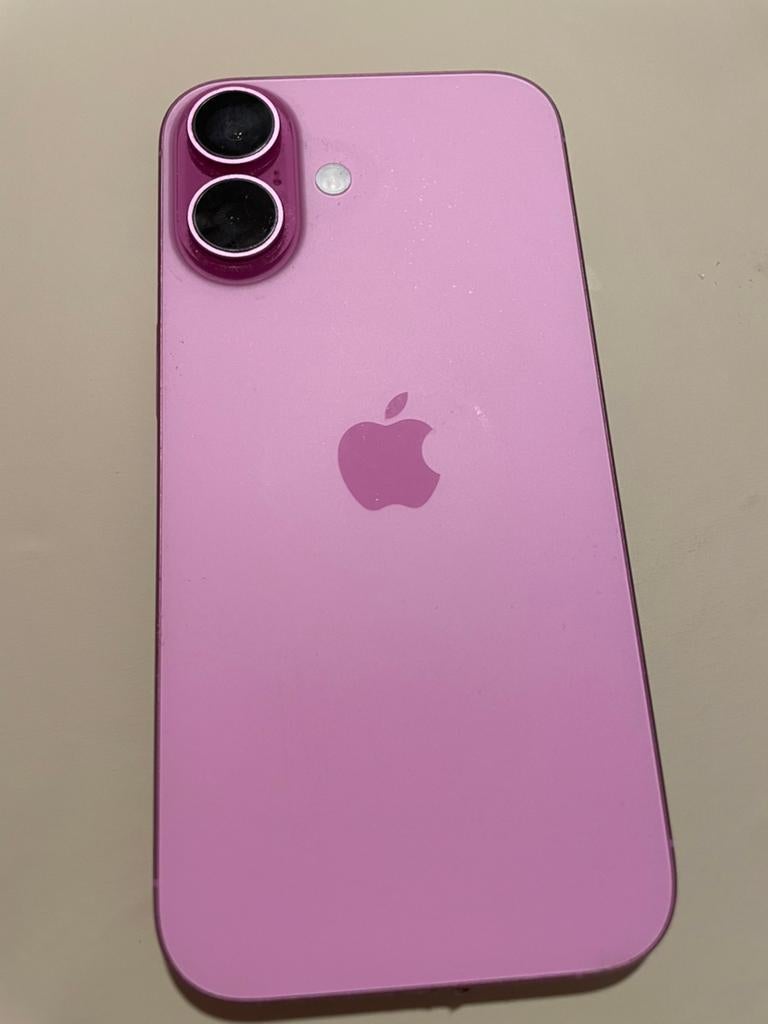 Iphone 16 128 gb roze ‼️ Snel weg‼️, Ophalen, Gebruikt, IPhone 16, Apple