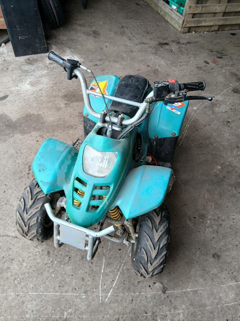 Kinderquad 125 cc  voor onderdelen of opmaak, Ophalen