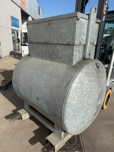 Dubbelwandige mazouttank 1000 liter, Doe-het-zelf en Bouw, Ophalen, Zo goed als nieuw