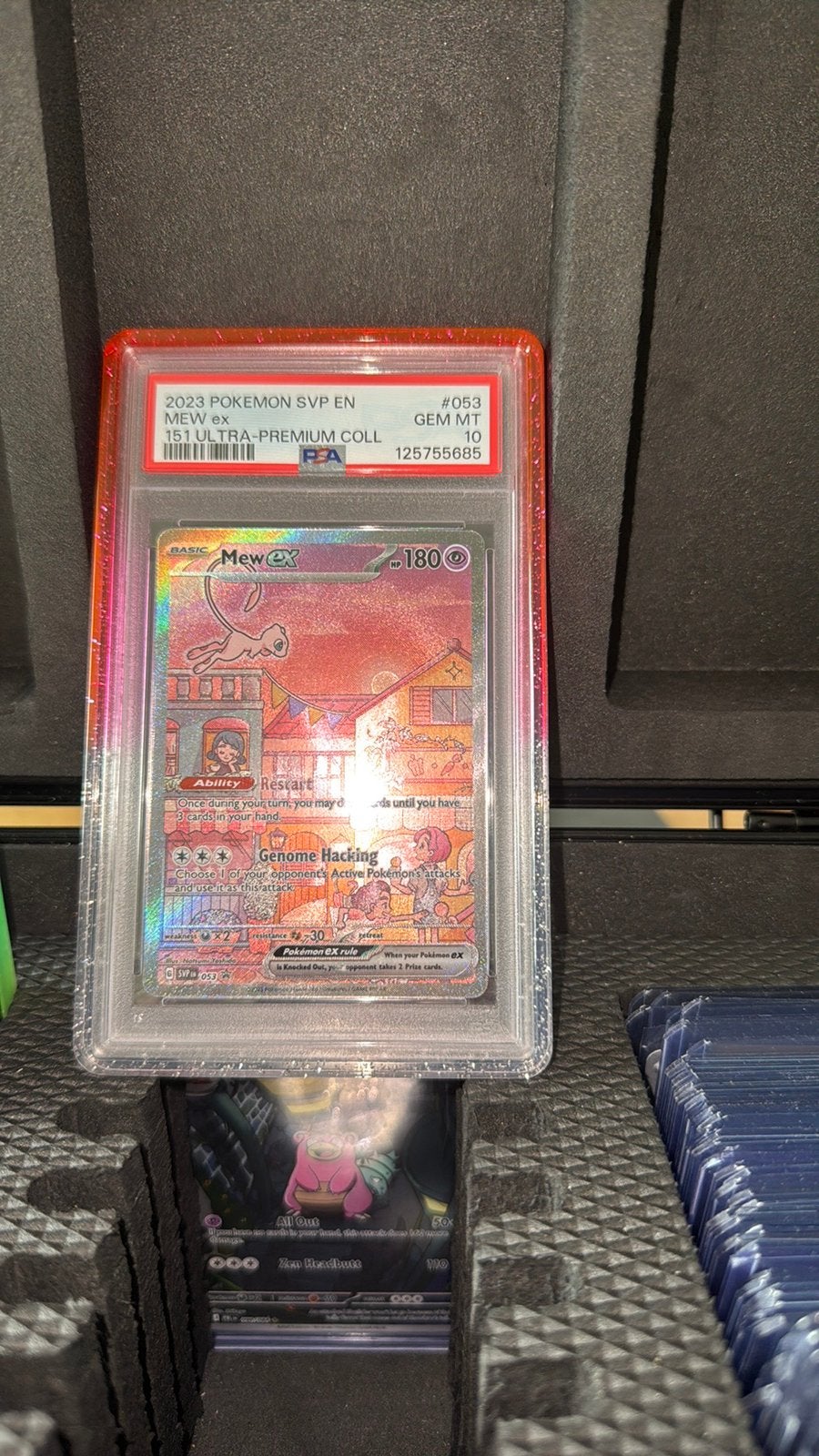 Mew Ex UPC promo PSA 10 te koop, Ophalen of Verzenden, Zo goed als nieuw