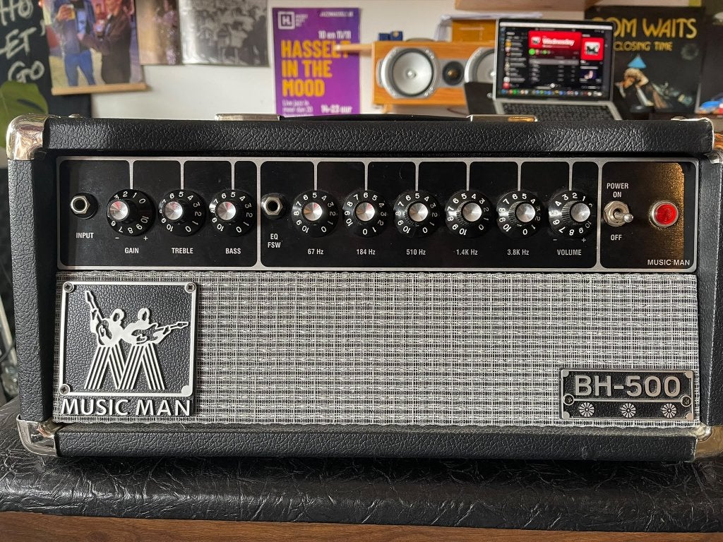 Ampli basse Music Man BH500, Musique & Instruments, Enlèvement ou Envoi, Comme neuf, Guitare basse, 100 watts ou plus