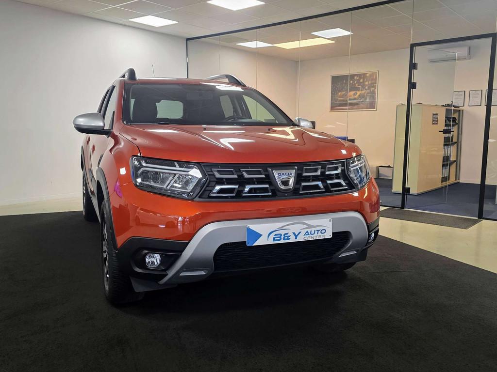 Dacia Duster 1.3 TCe 4x4 Prestige Camera / Zetelverwarming, Autos, Dacia, Cuir, 1332 cm³, Achat, 139 g/km