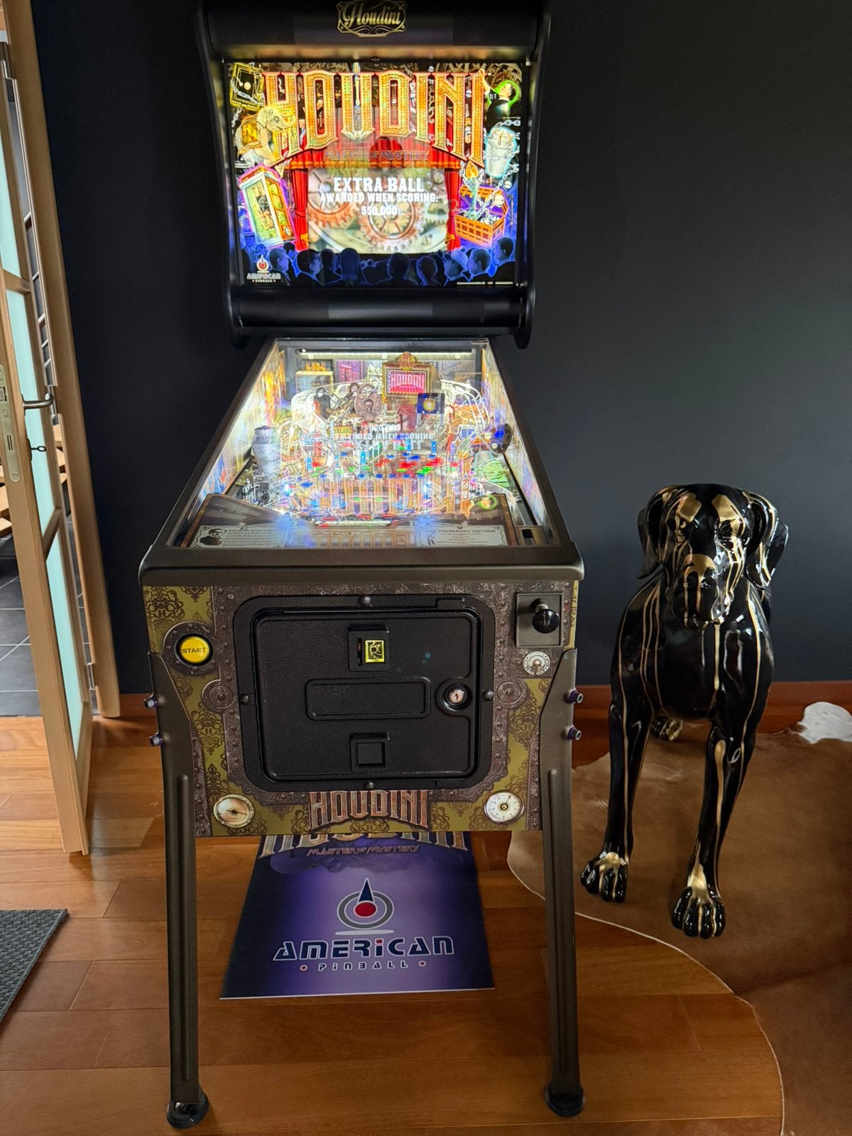 Flipper Houdini - American Pinball, Collections, Machines | Flipper (jeu), Autres marques, Flipper (jeu), Comme neuf, Enlèvement