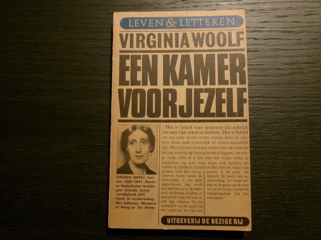 Een kamer voor jezelf  -Virginia Woolf-, Boeken, Ophalen of Verzenden