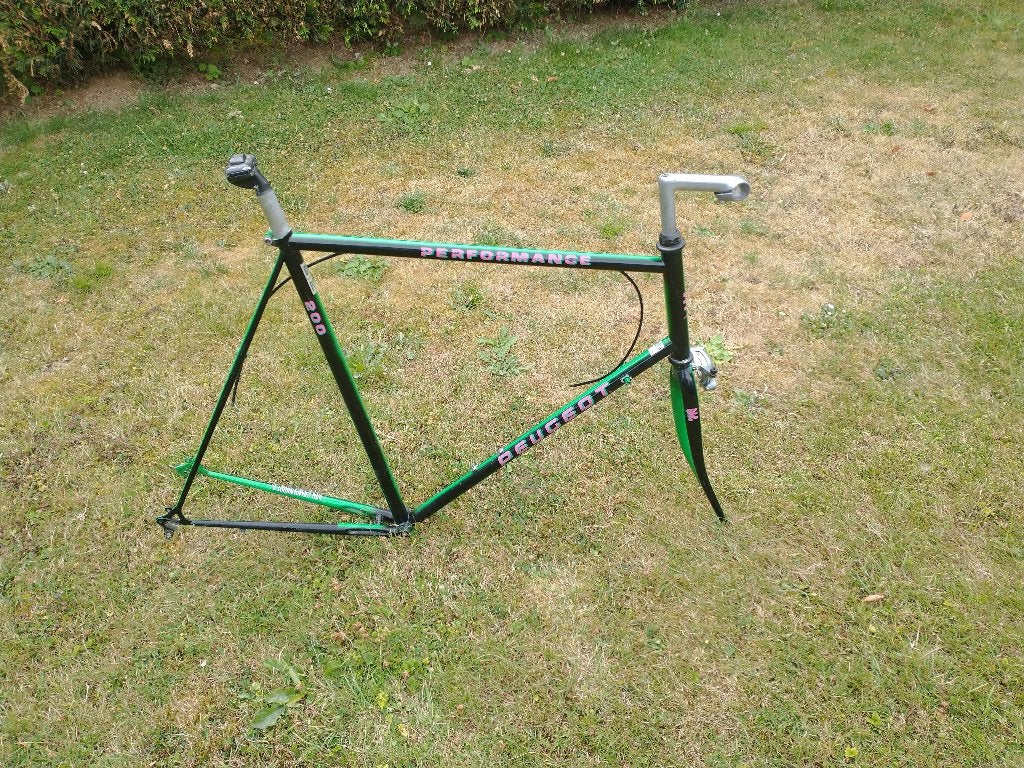 Fietsframe Peugeot Performance 200  met originele onderdelen, Fietsen en Brommers, Ophalen, Frame, Gebruikt, Staal
