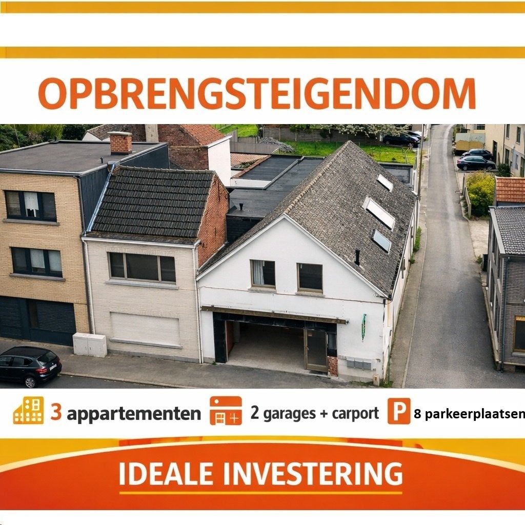 Immobilier d'investissement 3 app Liedekerke, Immo, Province du Brabant flamand, 500 à 1000 m²
