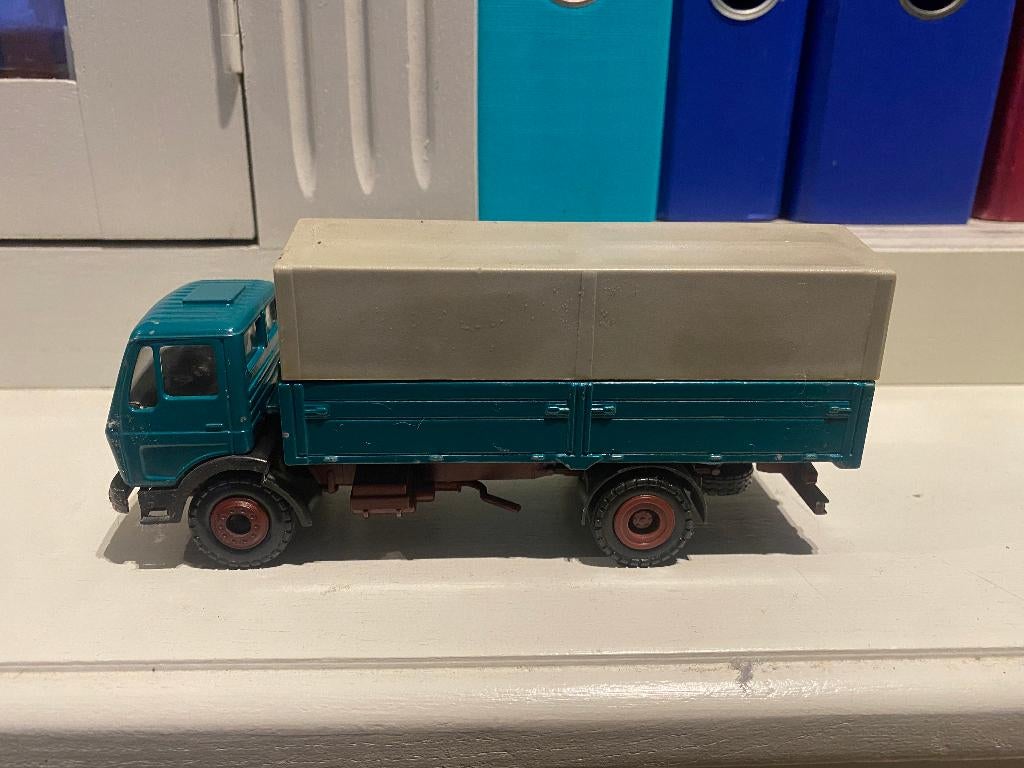 Conrad Mercedes Benz 1413 Model nr 3032 M1:50, Hobby en Vrije tijd, Ophalen of Verzenden, Gebruikt, Bus of Vrachtwagen, Conrad