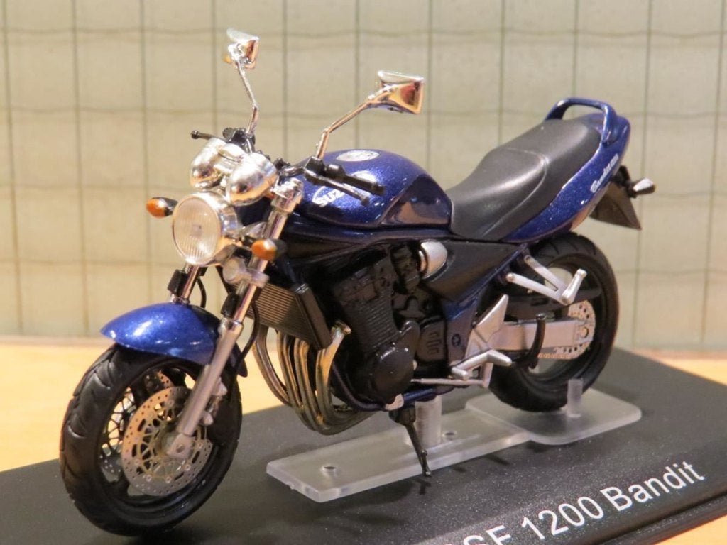 Suzuki Bandit GSF1200 N 1:24, Hobby & Loisirs créatifs, Voitures miniatures | 1:24, Enlèvement ou Envoi, Neuf, Moteur, Autres marques