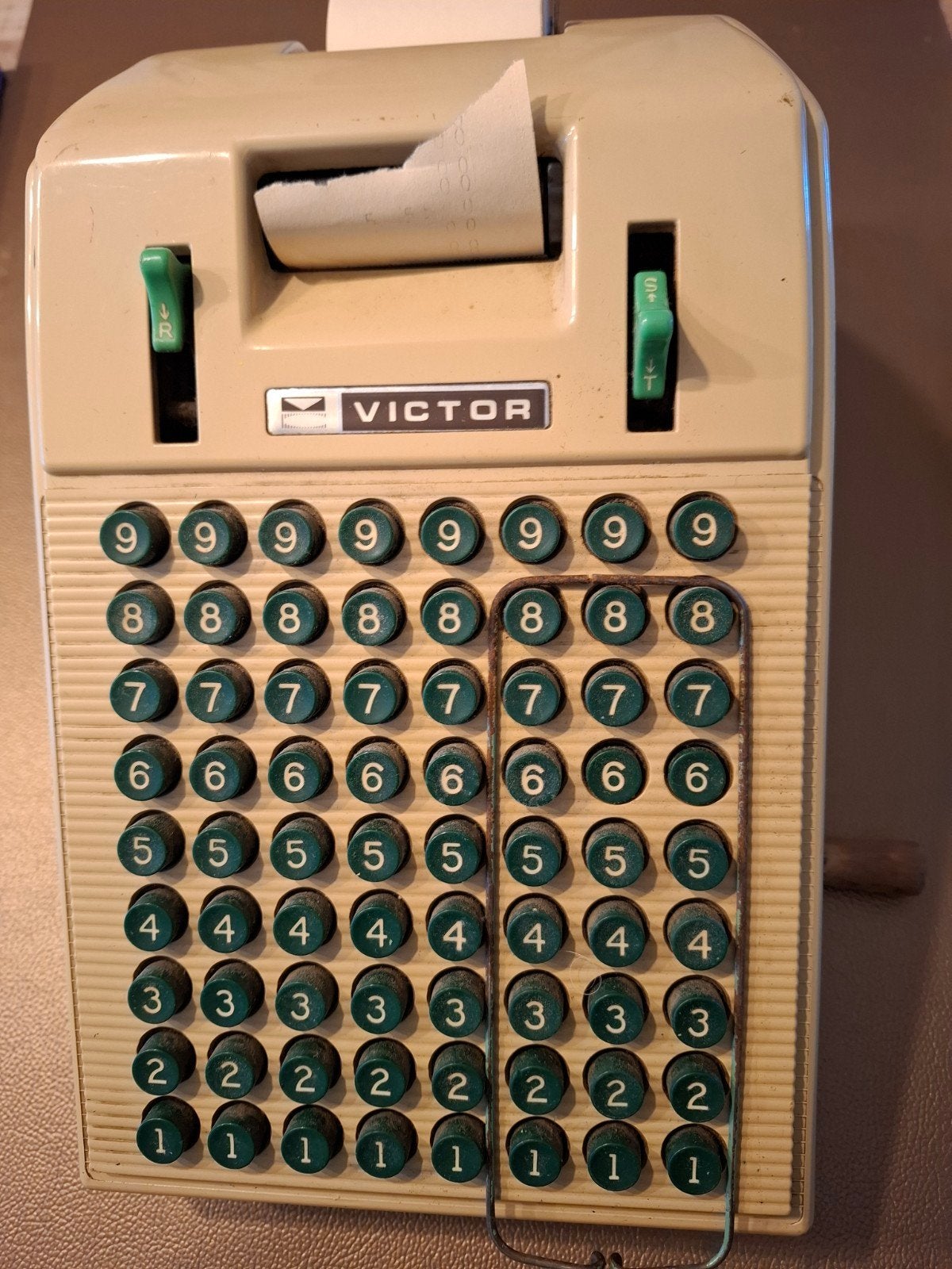 oude telefoon en rekenmachine, Computers en Software, Ophalen, Gebruikt, Victor