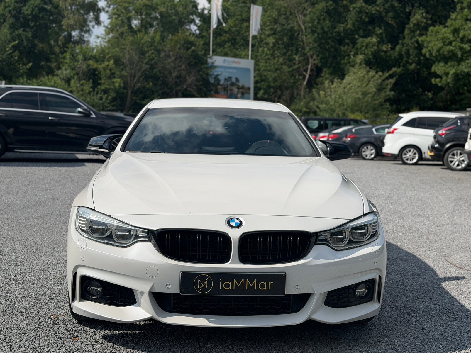 BMW 420 - M PACKET - FULL OPTION, Auto's, Automaat, Wit, Leder, Bedrijf