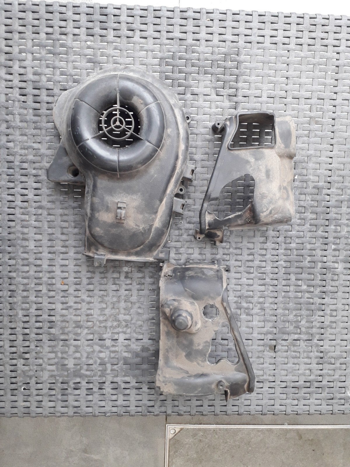 koelkappen en binnekap vespa sprint, Fietsen en Brommers, Ophalen, Gebruikt, Blok, Vespa