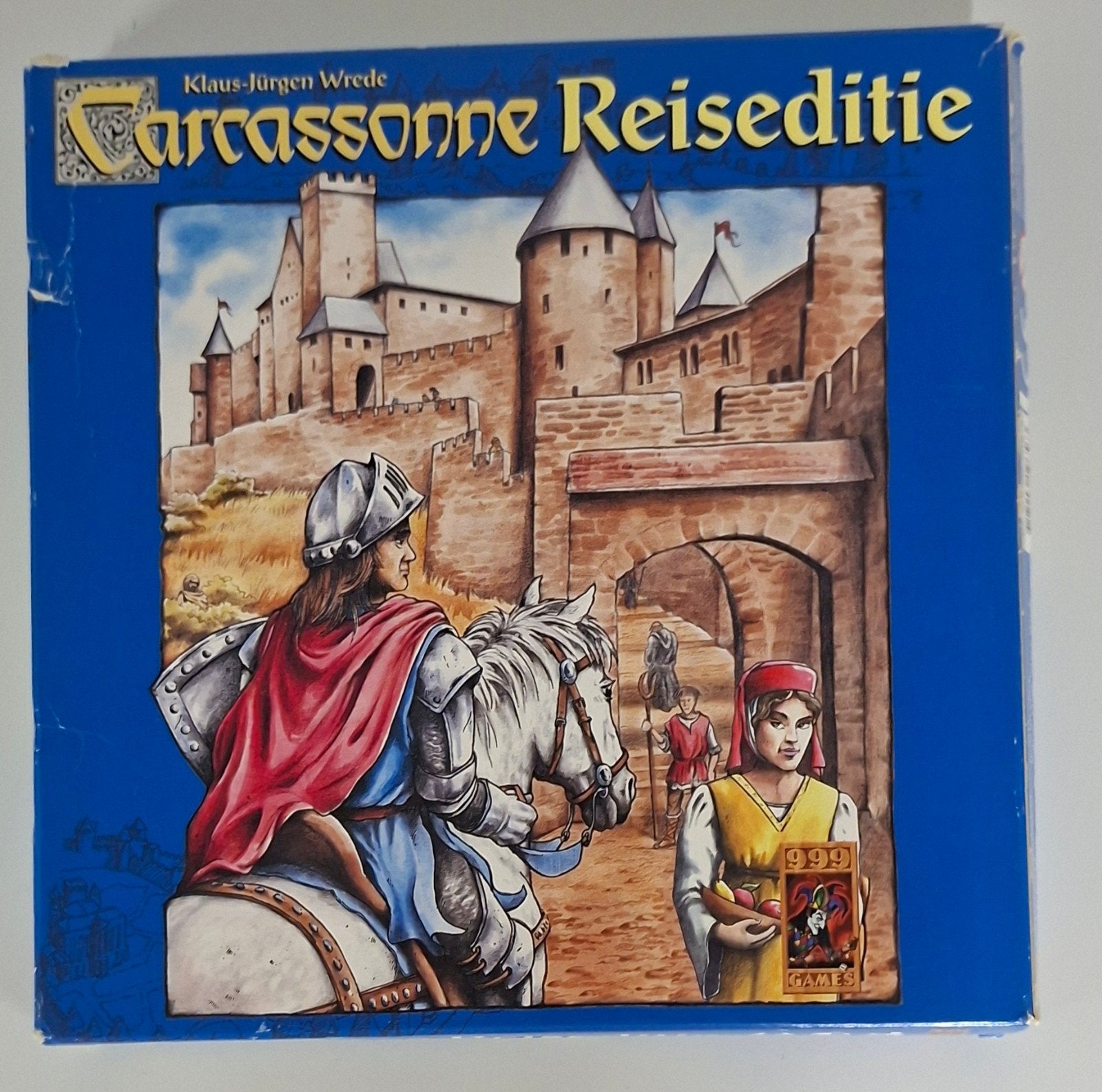 Édition de voyage de Carcassonne, Jeu de voyage, 999 games, 1 ou 2 joueurs, Enlèvement