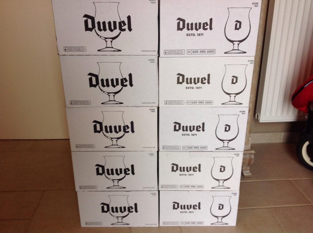 Nieuwe Duvel glazen, Ophalen of Verzenden, Nieuw, Duvel