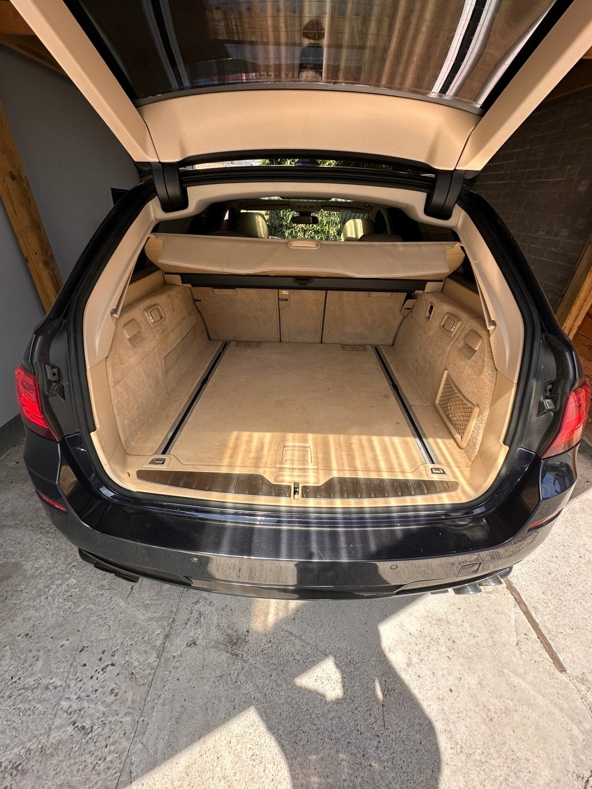 Bmw f11, Auto's, BMW, Achterwielaandrijving, Blauw, Leder, 5 deurs