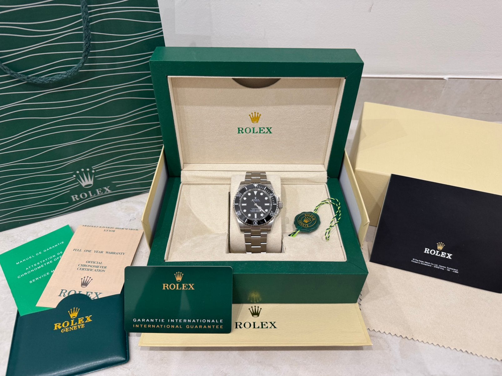 Rolex Submariner, Staal, Polshorloge, Ophalen of Verzenden, Zo goed als nieuw