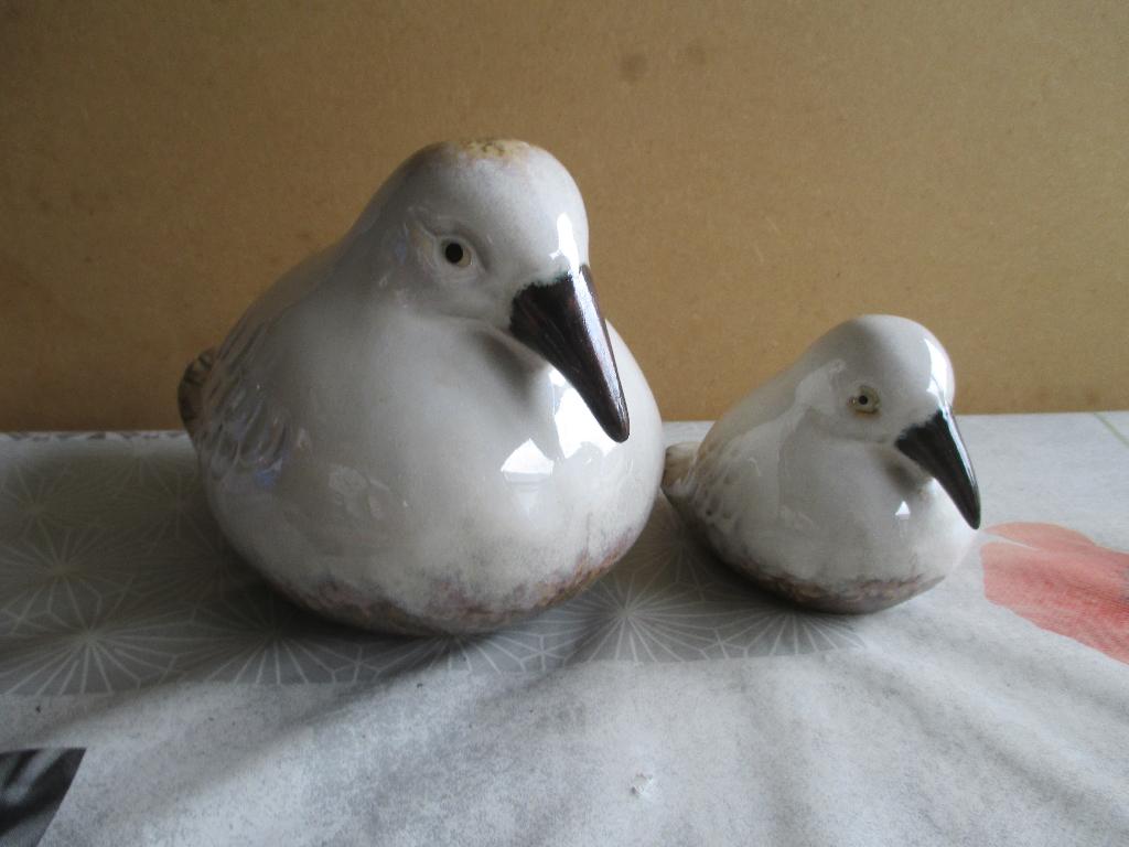 2 vogels keramiek, Ophalen of Verzenden