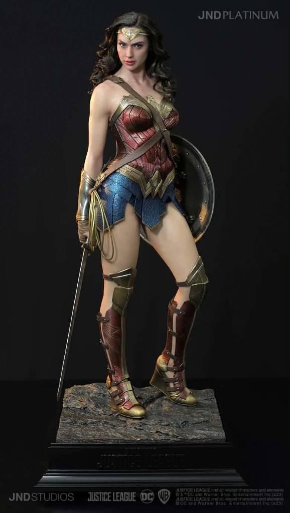 JND Studio Justice League Wonder Woman No Sideshow, Enlèvement, Neuf, Film, Statue, Réplique ou Modèle