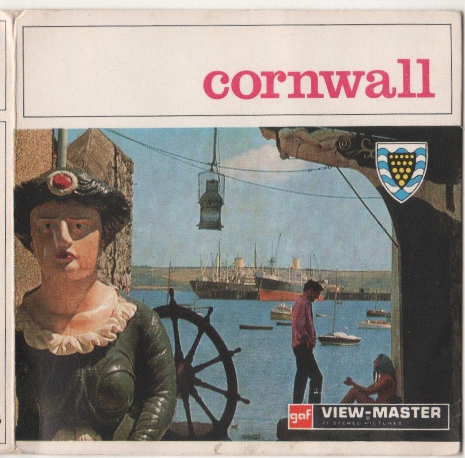 View-master Les Cornouailles C 285 Cornwall, Antiquités & Art, Antiquités | Jouets, Enlèvement ou Envoi