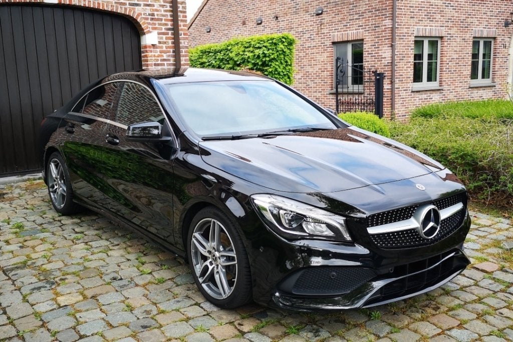 Mercedes Benz CLA, Auto's, 1600 cc, Zwart, Handgeschakeld, Particulier