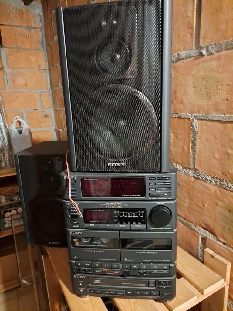 Stereo merk Kenwood kleur zwart, Ophalen
