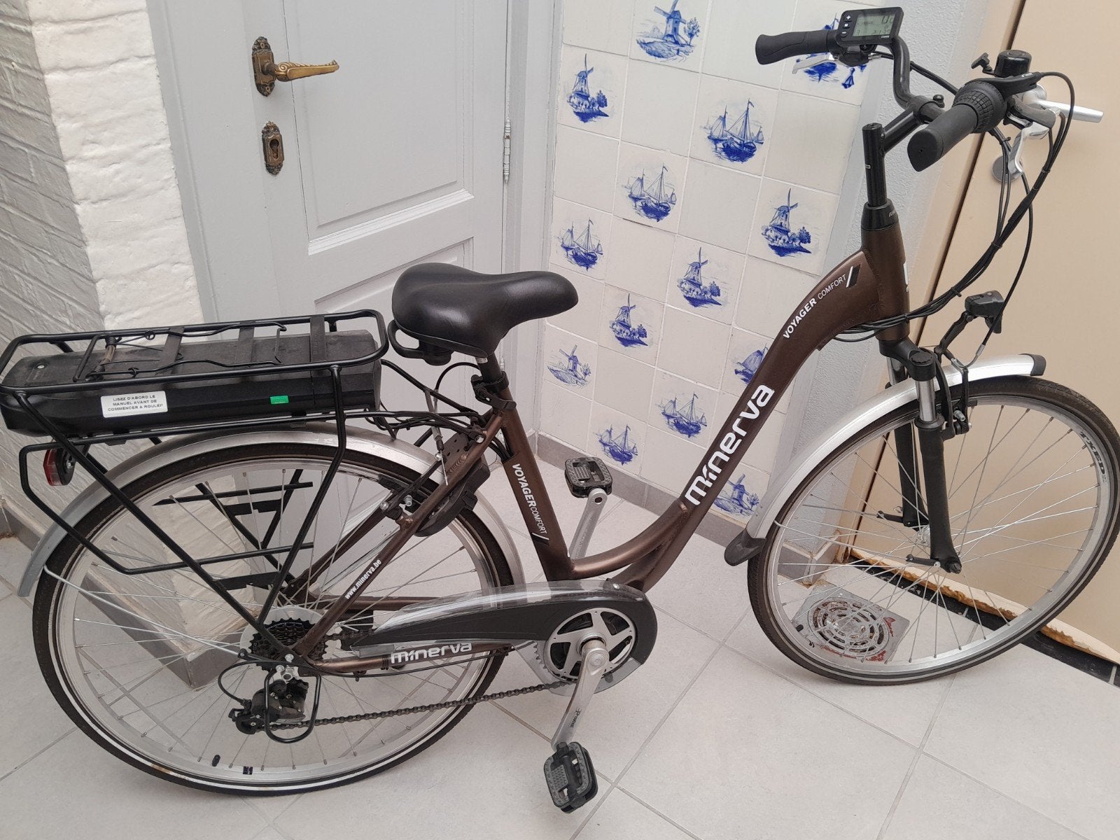minerva voyager elektrische fiets, Enlèvement