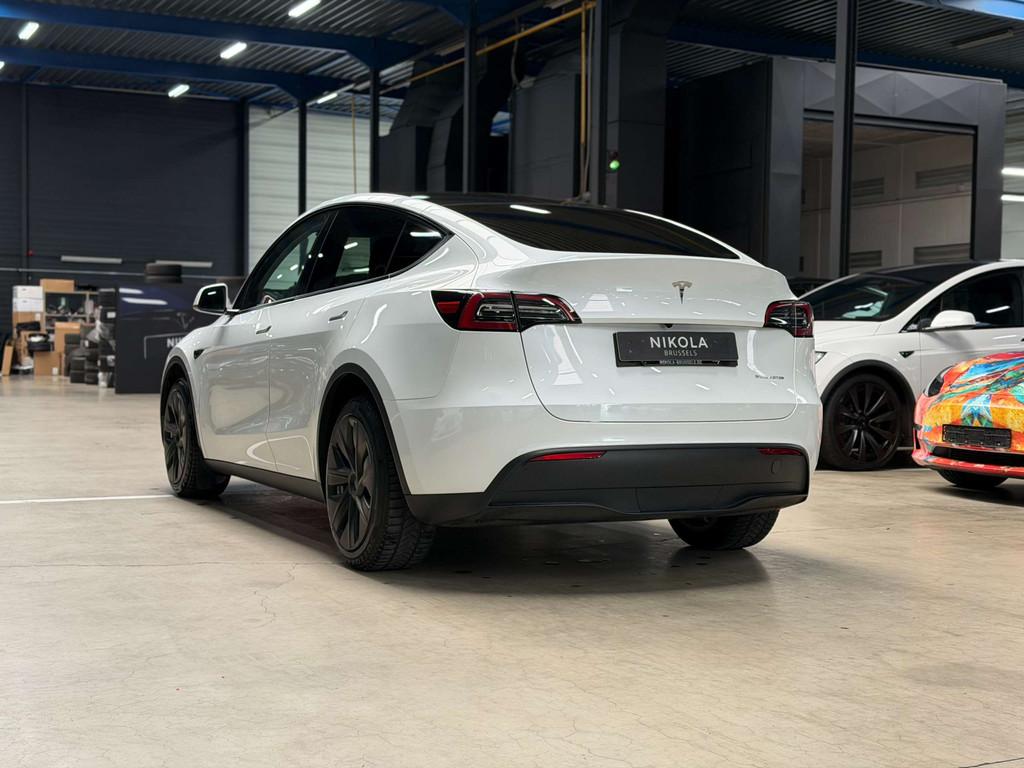 Tesla Model Y LONG RANGE - AWD - HIGHWAY AUTOPILOT, Zwart, Adaptive Cruise Control, Wit, 5 zetels