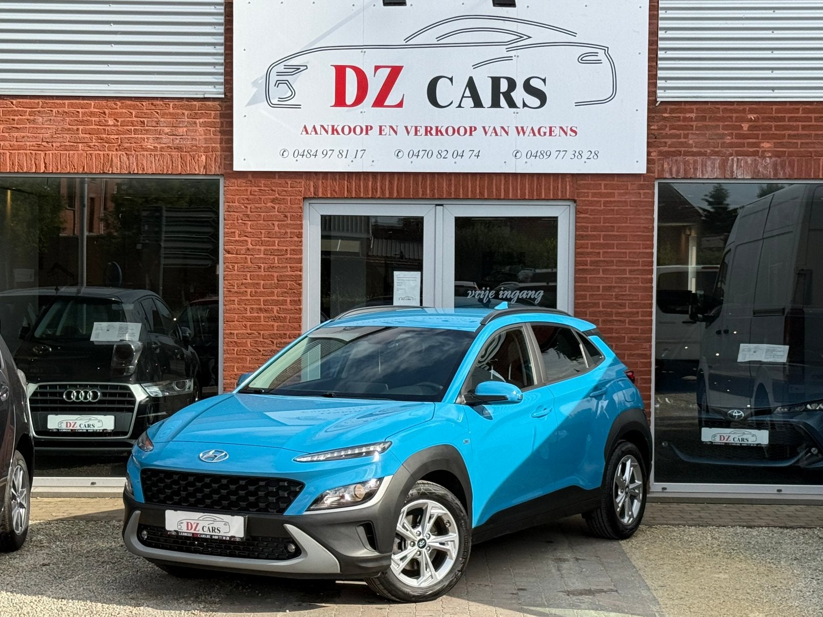 HYUNDAI KONA 1.6D 136PK |NAVI | CAMERA | KEY LESS | LED |, Stof, 4 cilinders, 1415 kg, 5 deurs