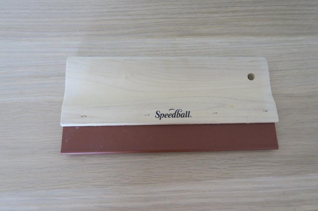 Racloir sérigraphié Speedball Nitrile 4492, Hobby & Loisirs créatifs, Neuf, Enlèvement ou Envoi, Overige thema's, Beige