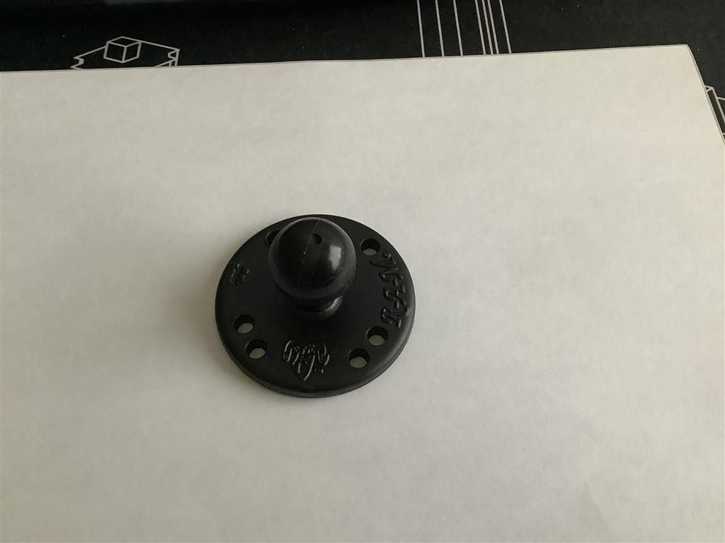 Montageplaat voor RAM Mount – 1 inch bal!, Télécoms, Supports de téléphone, Envoi, Neuf