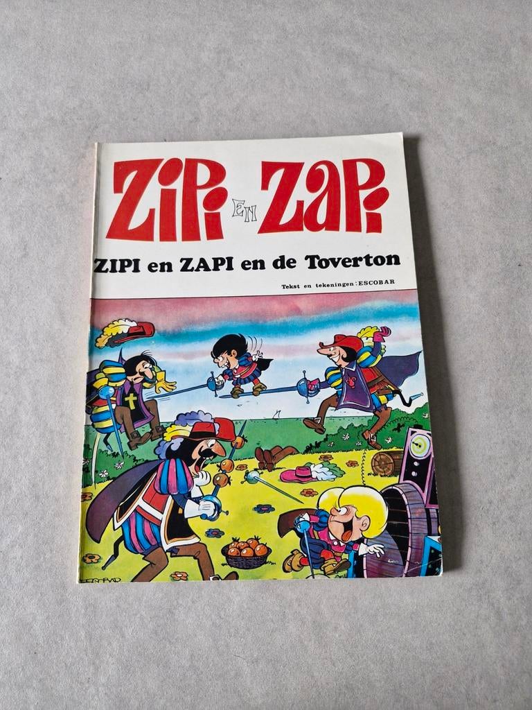 Zipi en Zapi en de Toverton, Boeken, Stripverhalen, Eén stripboek, Verzenden, Gelezen, Escobar