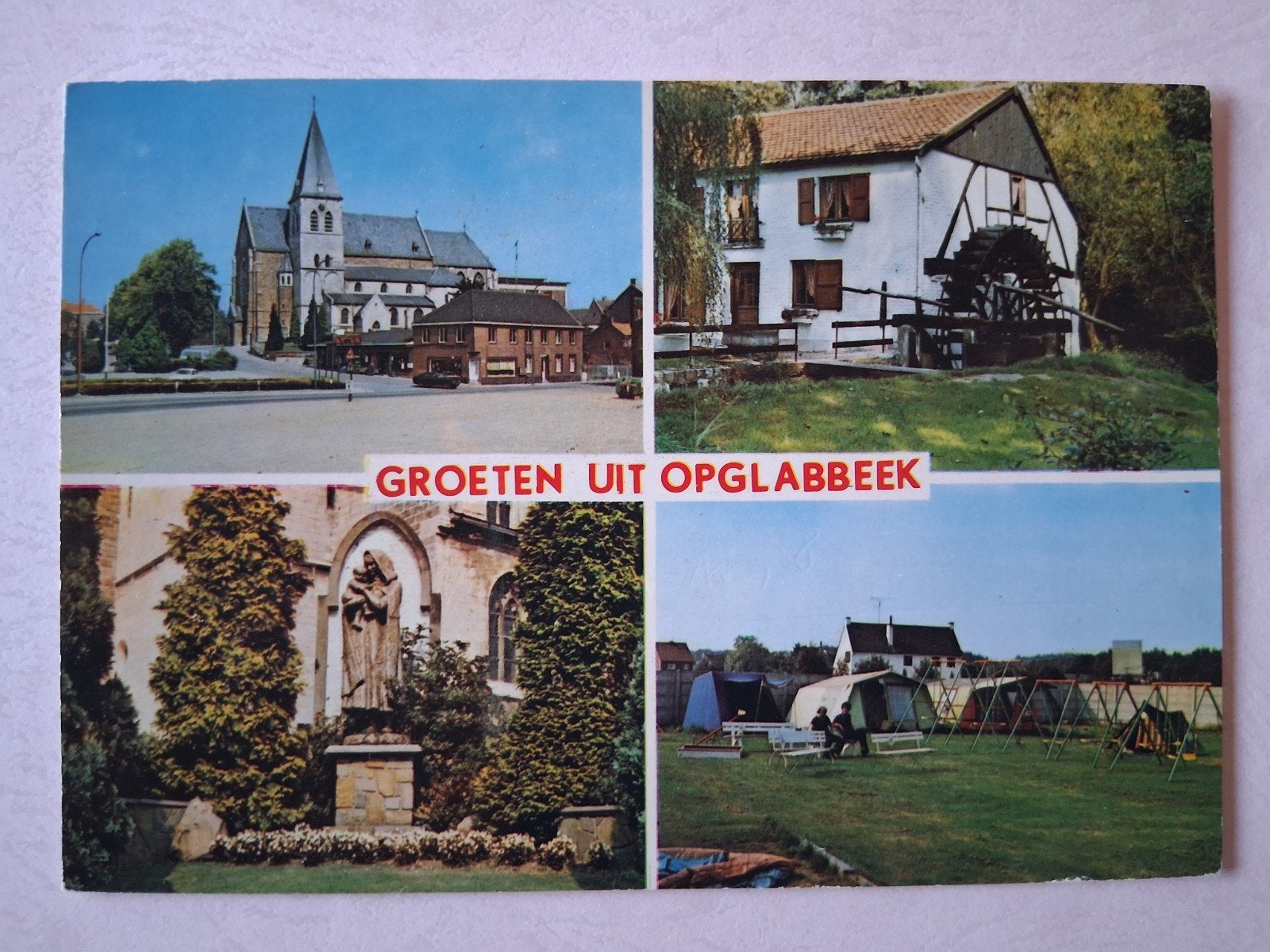 Postkaart Opglabbeek, Collections, Cartes postales | Belgique, Enlèvement ou Envoi