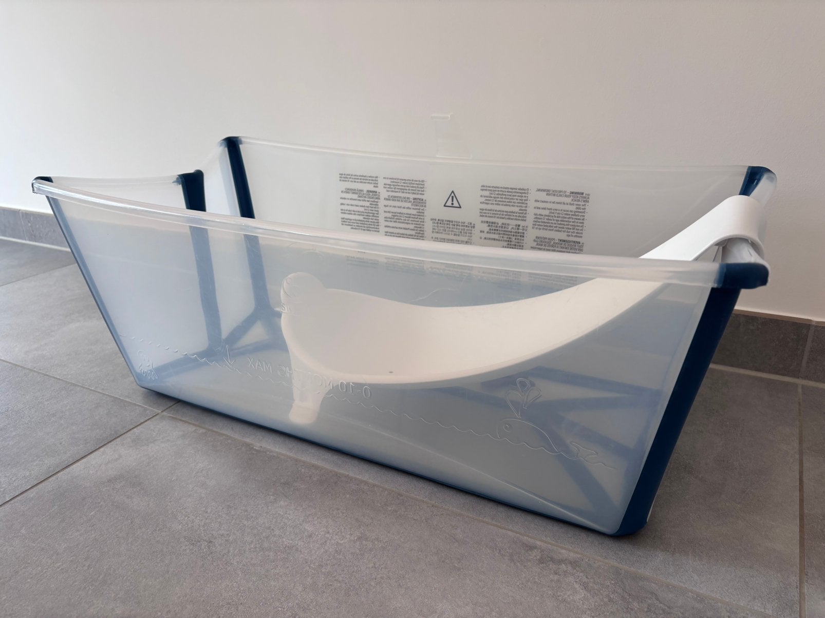Stokke Flexi Bath + Newborn support, Enfants & Bébés, Bains & Soins, Enlèvement, Comme neuf